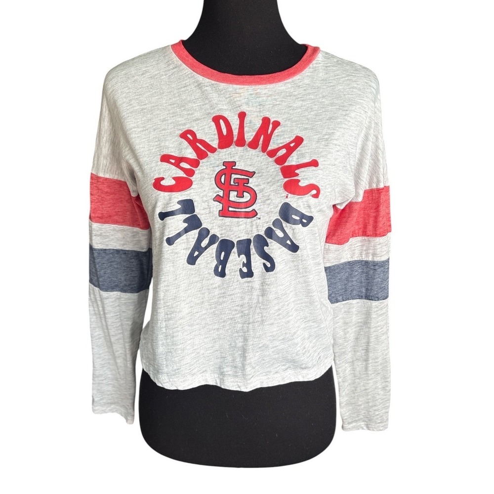 Genuine Merchandise St. Louis Cardinals Long Sleeve Lightweight T-Shirt, Small
